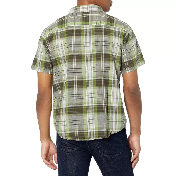 imageColumbia Mens Under Exposure Yarn Dye Short Sleeve ShirtMatcha Madras
