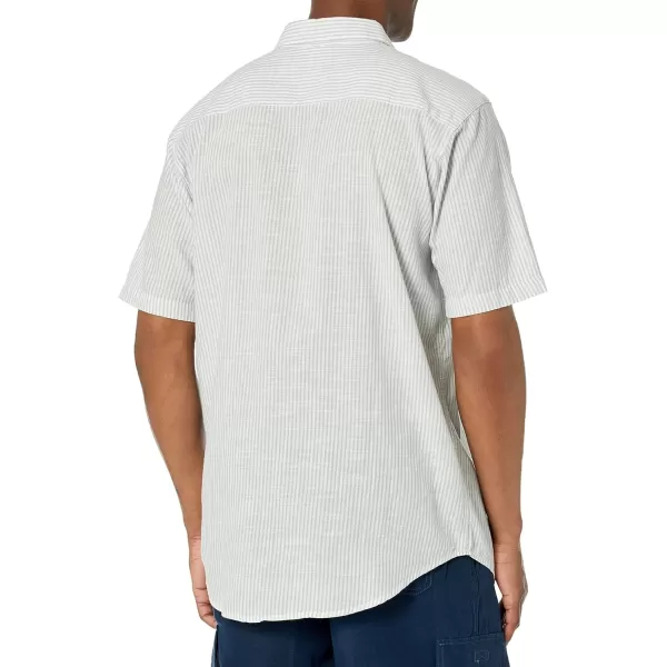 imageColumbia Mens Under Exposure Yarn Dye Short Sleeve ShirtNiagara Oxford Stripe