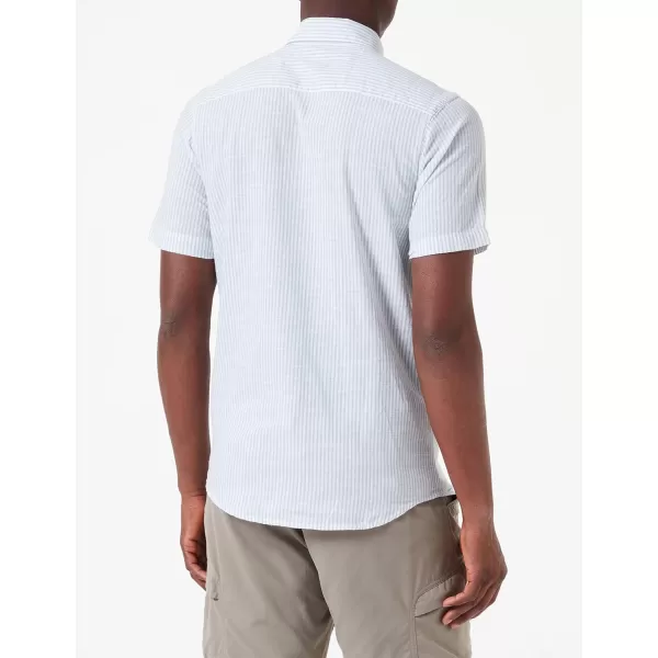 imageColumbia Mens Under Exposure Yarn Dye Short Sleeve ShirtNiagara Oxford Stripe