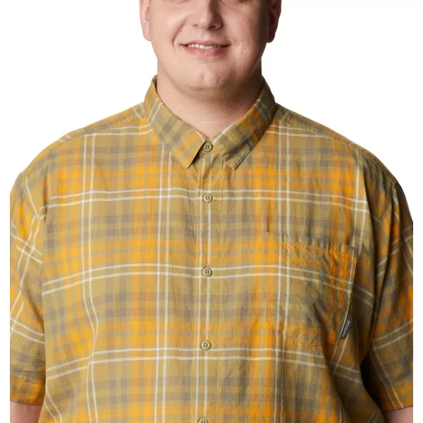 imageColumbia Mens Under Exposure Yarn Dye Short Sleeve ShirtSavory Madras Gingham
