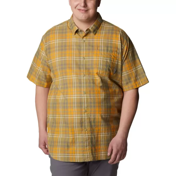 imageColumbia Mens Under Exposure Yarn Dye Short Sleeve ShirtSavory Madras Gingham