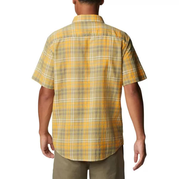 imageColumbia Mens Under Exposure Yarn Dye Short Sleeve ShirtSavory Madras Gingham