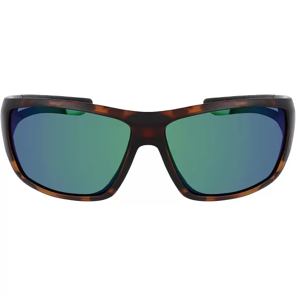 imageColumbia Mens Utilizer Wrap SunglassesMatte Tort amp Black Green Mirror