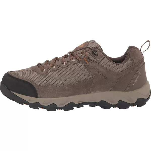 imageColumbia Mens Valley Pointe Waterproof Hiking ShoePebbleCanyon Gold