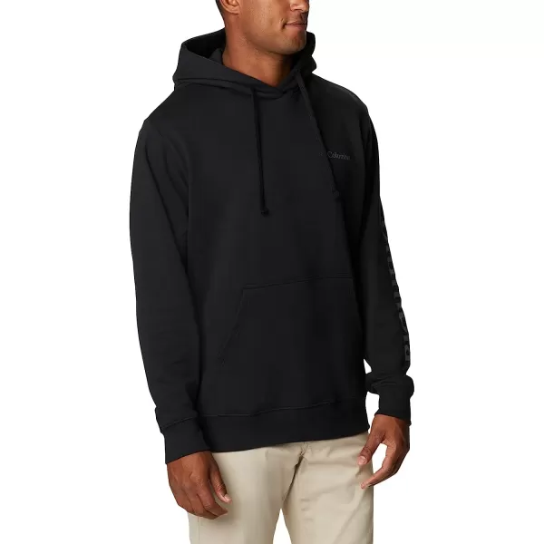 imageColumbia Mens Viewmont Ii Sleeve Graphic HoodieBlackCity Grey