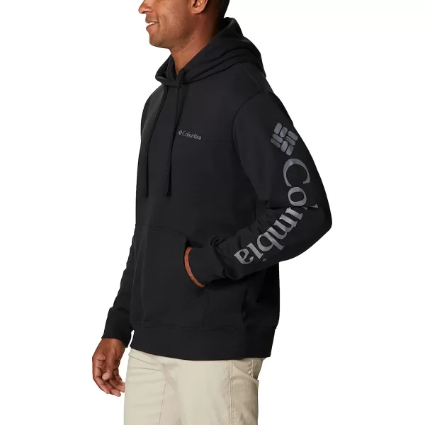 imageColumbia Mens Viewmont Ii Sleeve Graphic HoodieBlackCity Grey