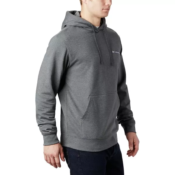 imageColumbia Mens Viewmont Ii Sleeve Graphic HoodieCharcoal Heather
