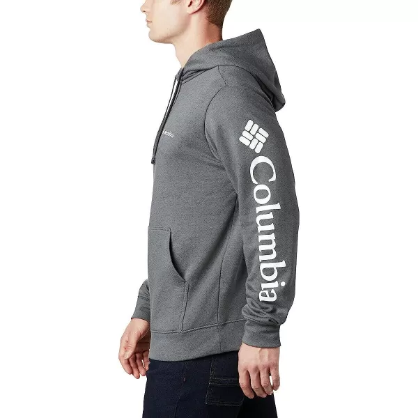 imageColumbia Mens Viewmont Ii Sleeve Graphic HoodieCharcoal Heather