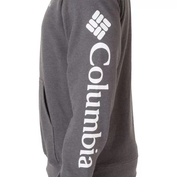 imageColumbia Mens Viewmont Ii Sleeve Graphic HoodieCharcoal Heather