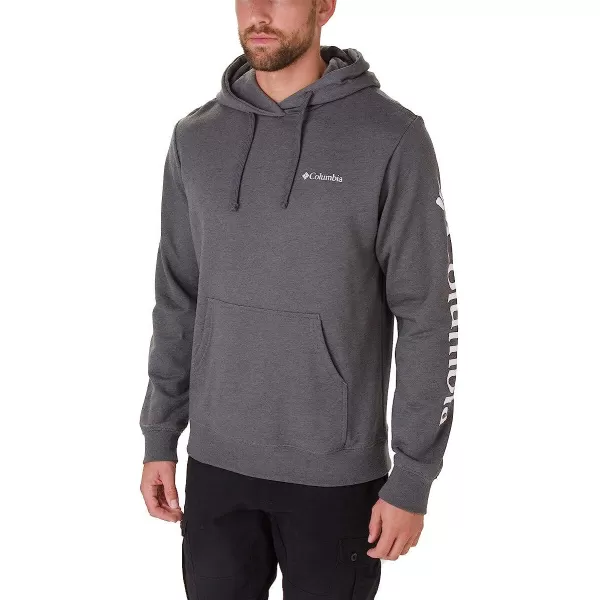 imageColumbia Mens Viewmont Ii Sleeve Graphic HoodieCharcoal Heather