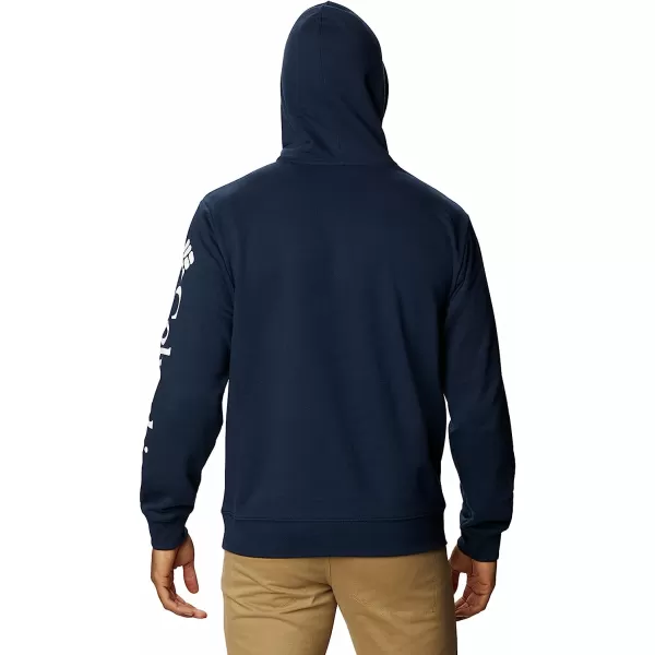 imageColumbia Mens Viewmont Ii Sleeve Graphic HoodieCollegiate NavyWhite