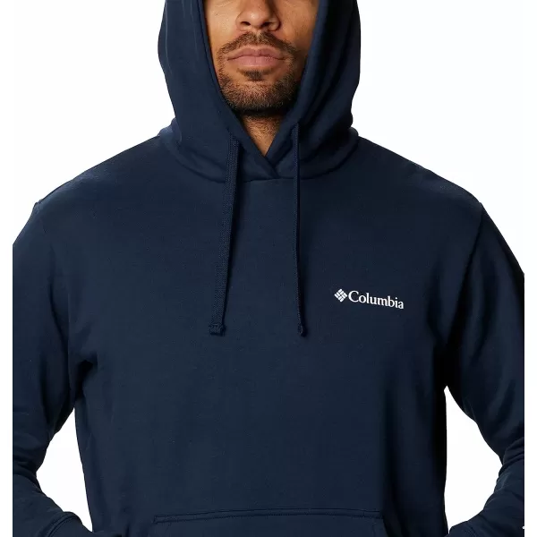 imageColumbia Mens Viewmont Ii Sleeve Graphic HoodieCollegiate NavyWhite