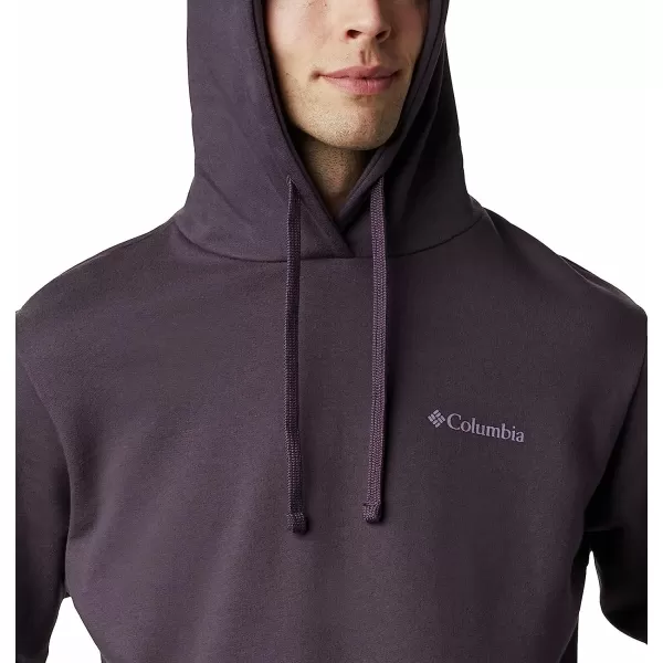 imageColumbia Mens Viewmont Ii Sleeve Graphic HoodieDark PurpleShale Purple