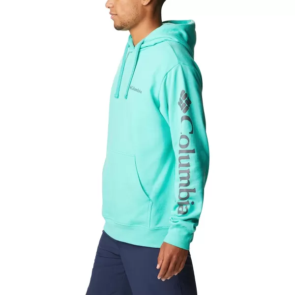 imageColumbia Mens Viewmont Ii Sleeve Graphic HoodieElectric Turquoise