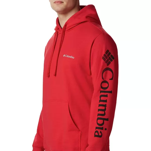 imageColumbia Mens Viewmont Ii Sleeve Graphic HoodieMountain Red