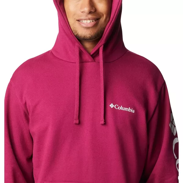 imageColumbia Mens Viewmont Ii Sleeve Graphic HoodieRed Onion