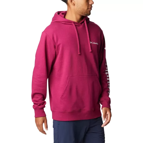 imageColumbia Mens Viewmont Ii Sleeve Graphic HoodieRed Onion