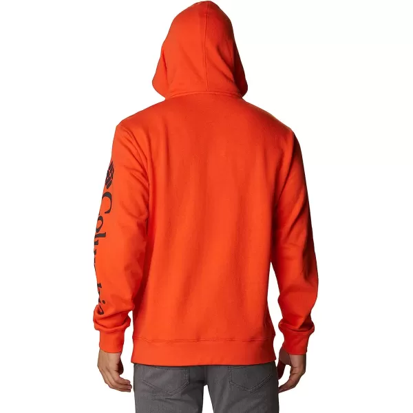 imageColumbia Mens Viewmont Ii Sleeve Graphic HoodieRed QuartzShark