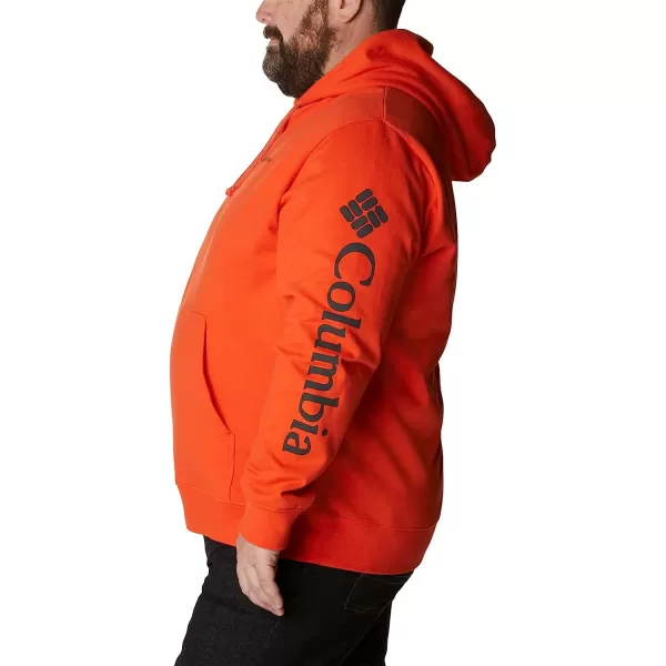 imageColumbia Mens Viewmont Ii Sleeve Graphic HoodieRed QuartzShark