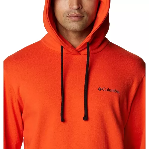 imageColumbia Mens Viewmont Ii Sleeve Graphic HoodieRed QuartzShark