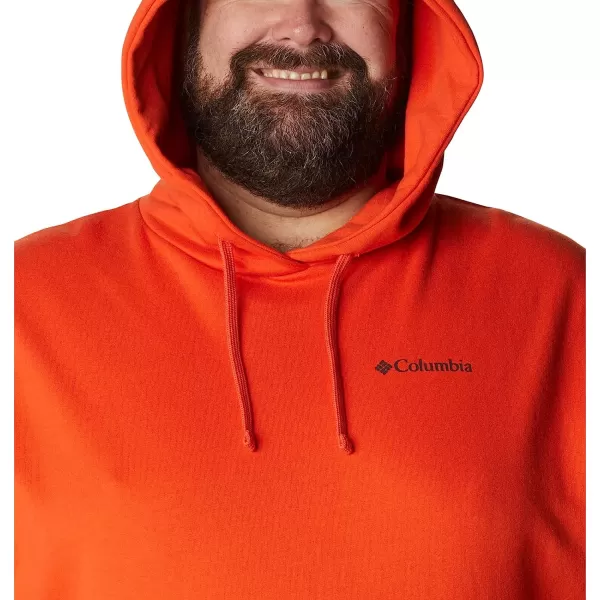 imageColumbia Mens Viewmont Ii Sleeve Graphic HoodieRed QuartzShark
