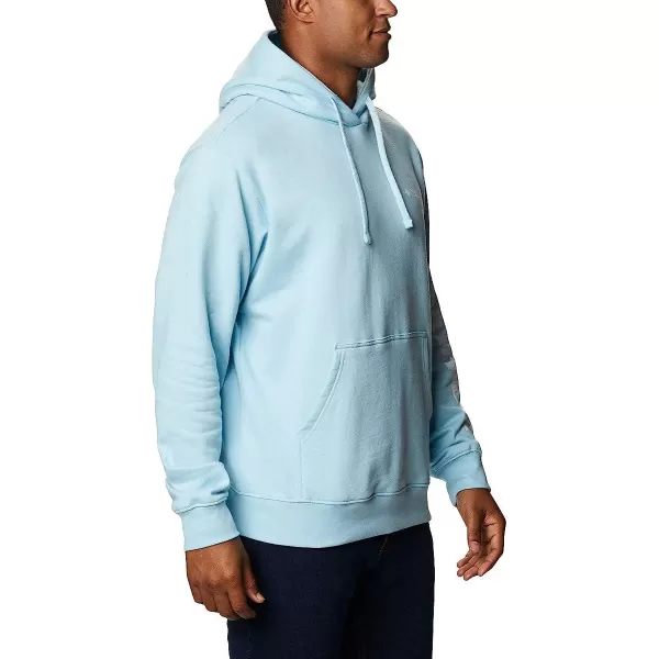 imageColumbia Mens Viewmont Ii Sleeve Graphic HoodieSky BlueWhite