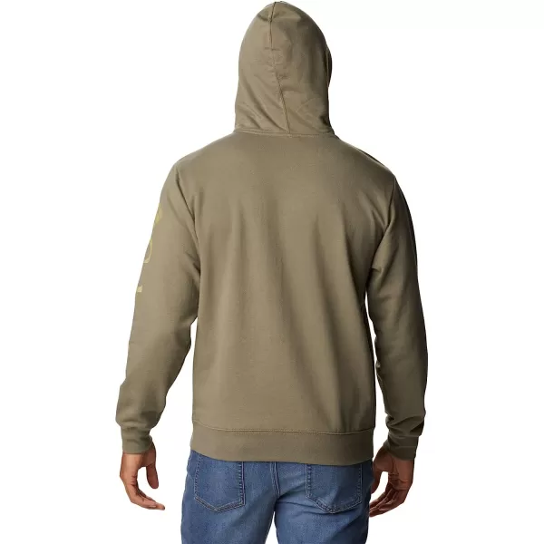 imageColumbia Mens Viewmont Ii Sleeve Graphic HoodieStone Green