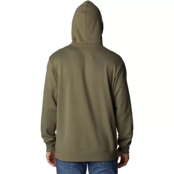 imageColumbia Mens Viewmont Ii Sleeve Graphic HoodieStone GreenMango