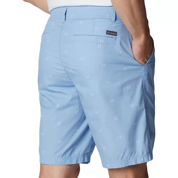 imageColumbia Mens Washed Out Printed ShortJet Stream Hammocked