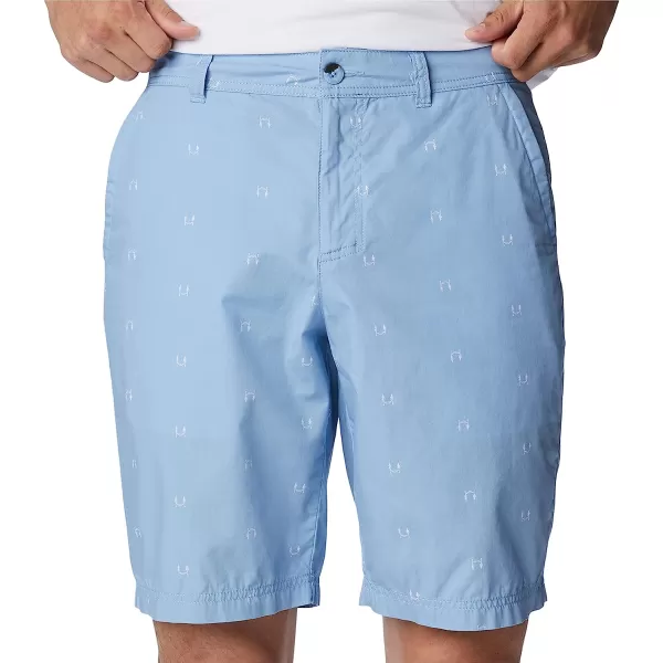 imageColumbia Mens Washed Out Printed ShortJet Stream Hammocked