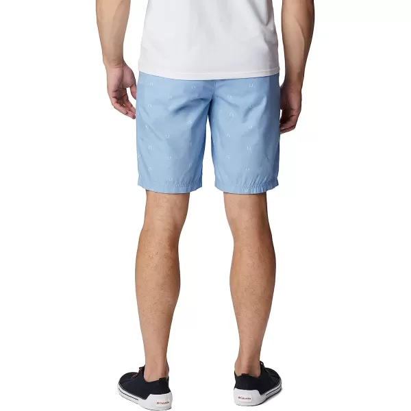imageColumbia Mens Washed Out Printed ShortJet Stream Hammocked