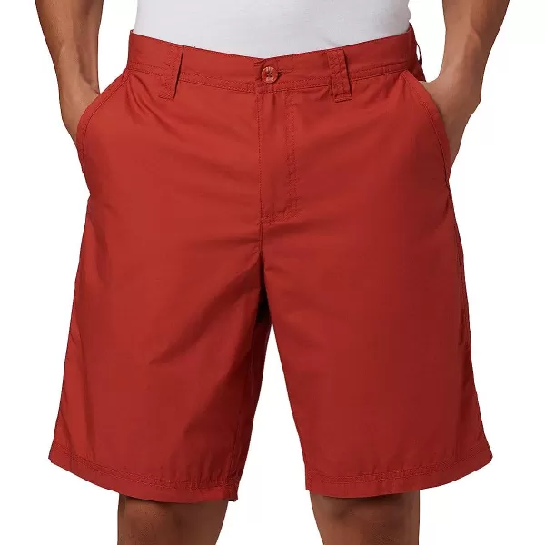 imageColumbia Mens Washed Out ShortCarnelian Red
