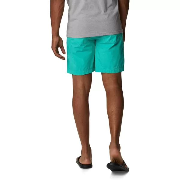 imageColumbia Mens Washed Out ShortElectric Turquoise