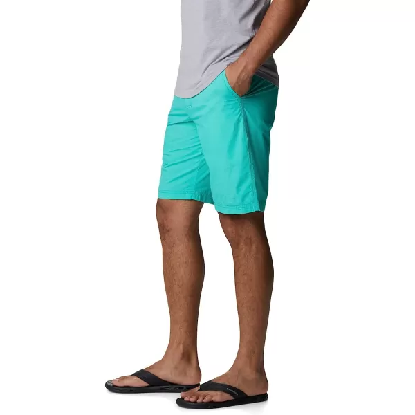 imageColumbia Mens Washed Out ShortElectric Turquoise