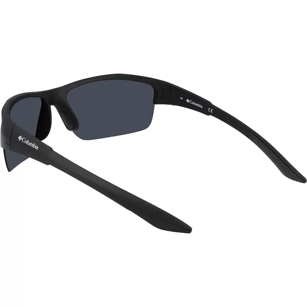 imageColumbia Mens Wingard Rectangular SunglassesMatte Black