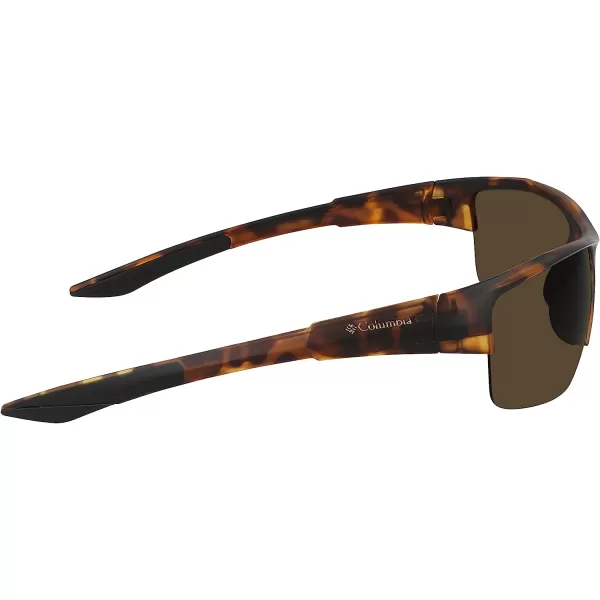 imageColumbia Mens Wingard Rectangular SunglassesMatte Dark Tortoise
