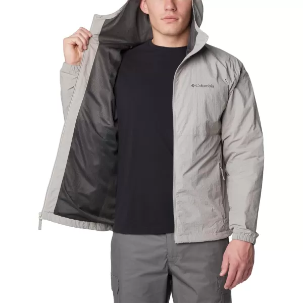 imageColumbia Mens Yocum Ridge Lined Wind JacketFlint Grey