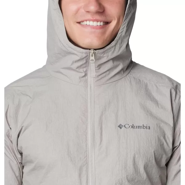 imageColumbia Mens Yocum Ridge Lined Wind JacketFlint Grey