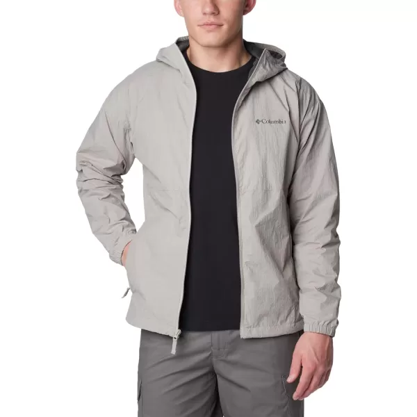 imageColumbia Mens Yocum Ridge Lined Wind JacketFlint Grey