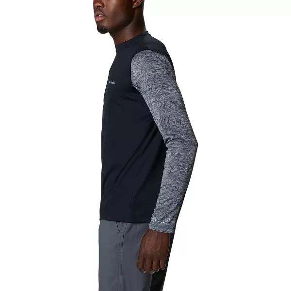 imageColumbia Mens Zero Rules Long Sleeve ShirtBlackBlack Heather