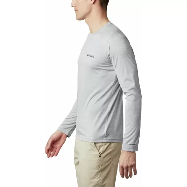 imageColumbia Mens Zero Rules Long Sleeve ShirtColumbia Grey Heather
