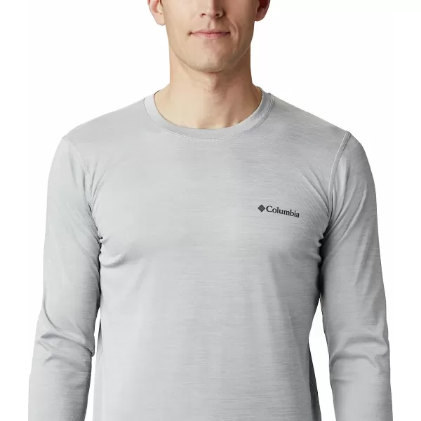 imageColumbia Mens Zero Rules Long Sleeve ShirtColumbia Grey Heather