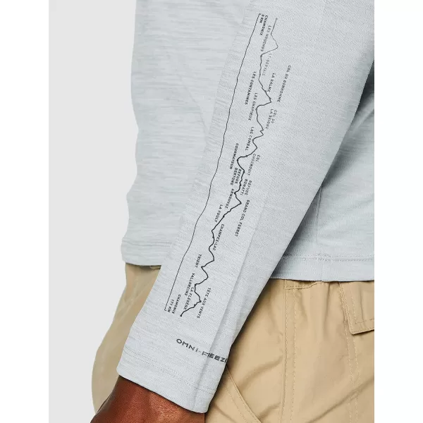 imageColumbia Mens Zero Rules Long Sleeve ShirtColumbia Grey Heather