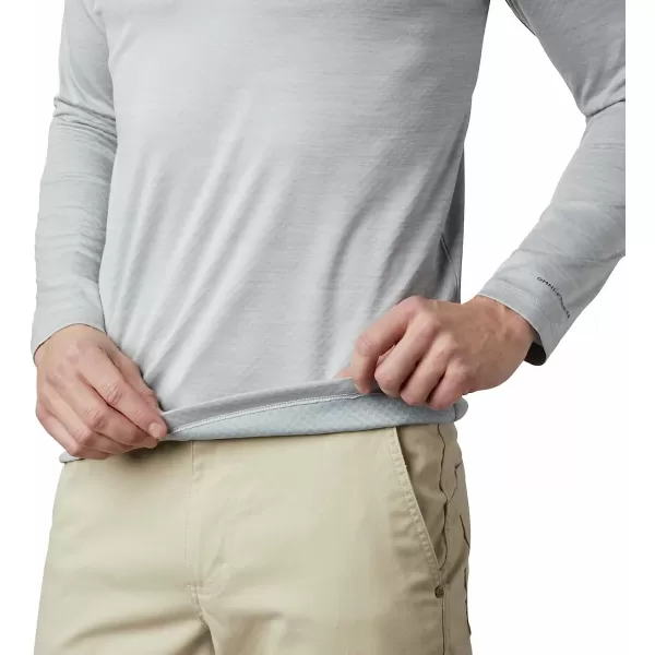 imageColumbia Mens Zero Rules Long Sleeve ShirtColumbia Grey Heather
