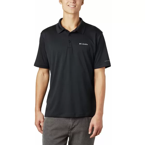 imageColumbia Mens Zero Rules Polo Shirt Black LargeColumbia Mens Zero Rules Polo Shirt Black Large