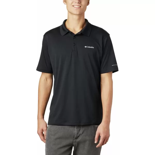 imageColumbia Mens Zero Rules Polo Shirt Black XSmallColumbia Mens Zero Rules Polo Shirt Black XSmall