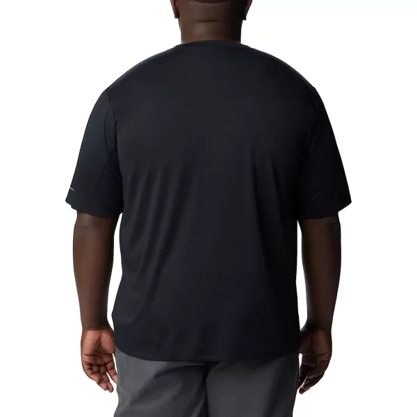 imageColumbia Mens Zero Rules Short Sleeve Graphic ShirtBlackFractal Peaks Graphic