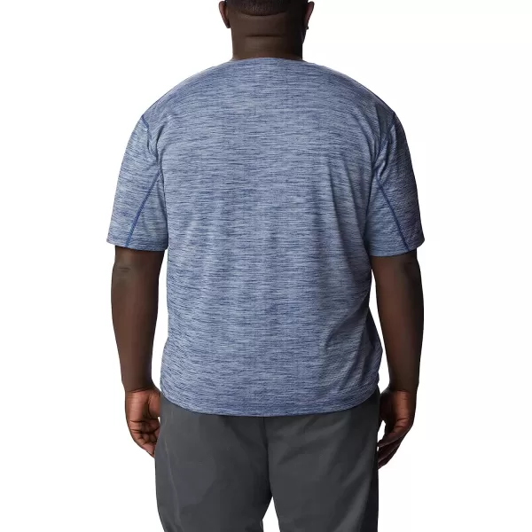 imageColumbia Mens Zero Rules Short Sleeve Graphic ShirtCarbon HeatherFractal Peaks Graphic