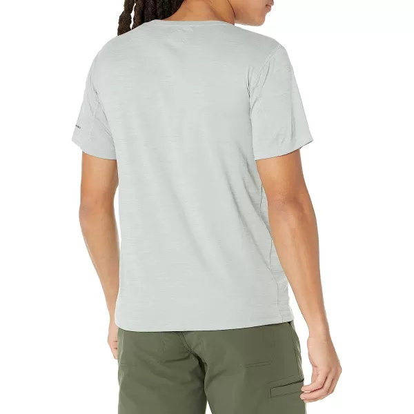 imageColumbia Mens Zero Rules Short Sleeve Graphic ShirtColumbia Grey HeatherFractal Peaks Grx