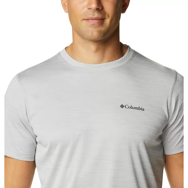 imageColumbia Mens Zero Rules Short Sleeve ShirtColumbia Grey Heather